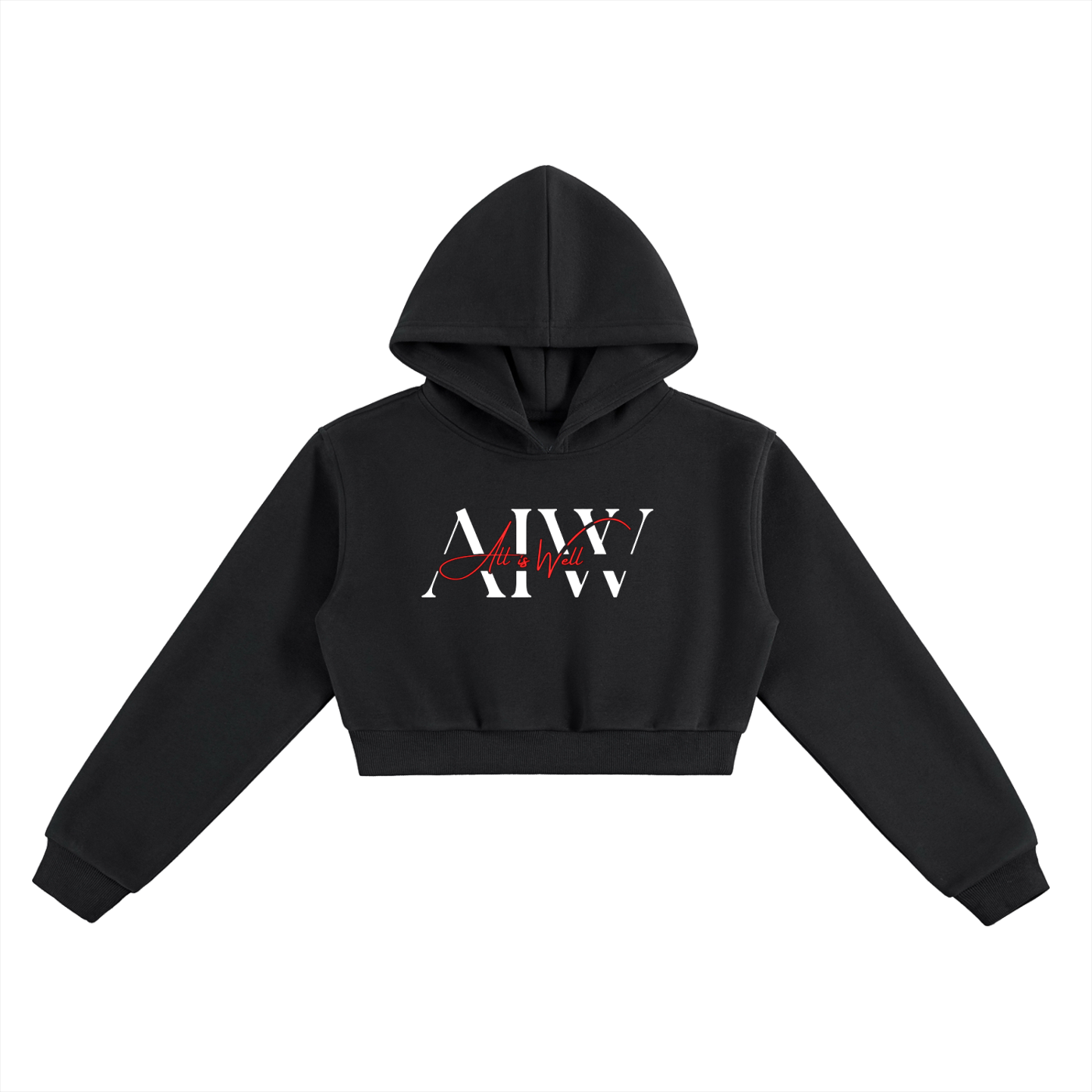 Essential Cropped Hoodie